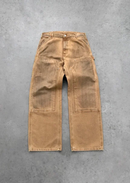 AKIMBO CANVAS DOUBLE KNEES - DIRTY TAN