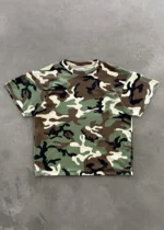 AKIMBO “CHAIN-PEEKER” LIGHT-WEIGHT TEE - WOODLAND CAMO
