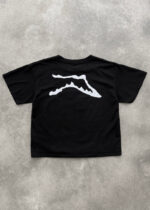 AKIMBO CHAIN-PEEKER MID-WEIGHT RANGE TEE - BLACK