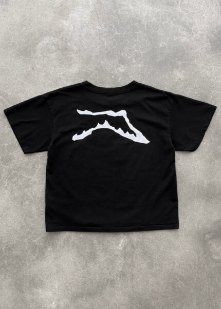 AKIMBO CHAIN-PEEKER MID-WEIGHT RANGE TEE - BLACK