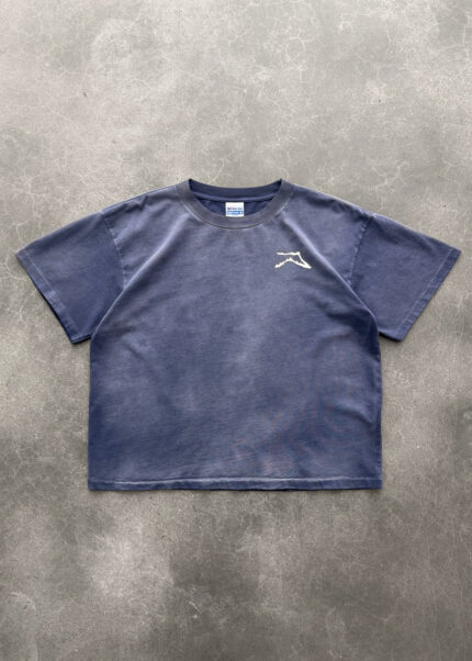 AKIMBO CHAIN-PEEKER” MID-WEIGHT RANGE TEE - SUN FADED EGGPLANT