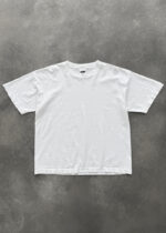 AKIMBO DISTRESSED “1999” BLANK TEE - WHITE