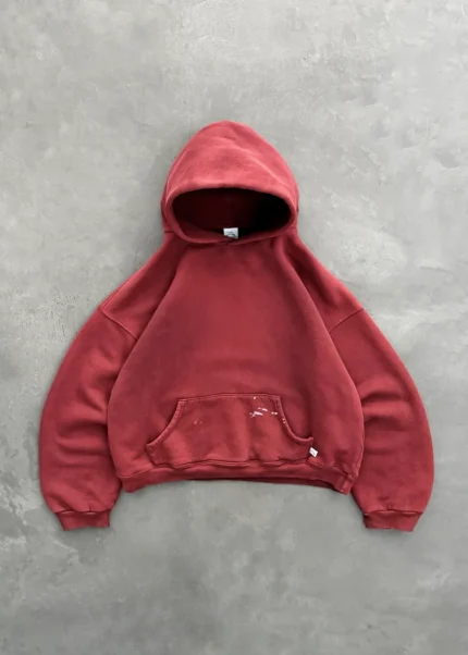 AKIMBO HOODIE - SUN FADED MAROON