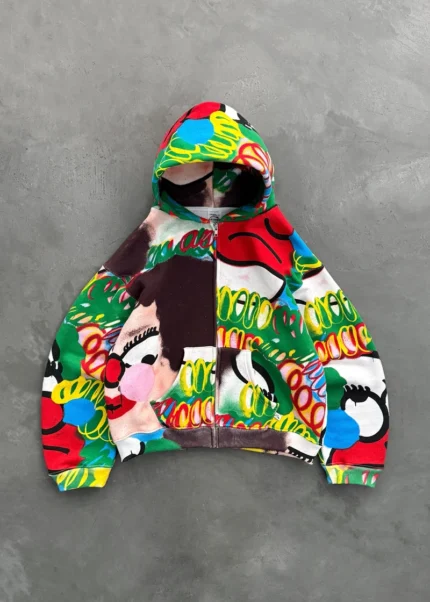 AKIMBO SLAWN CLOWN ZIP-UP